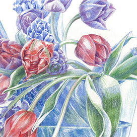 Букет тюльпанов