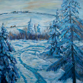 Зимние русские просторы