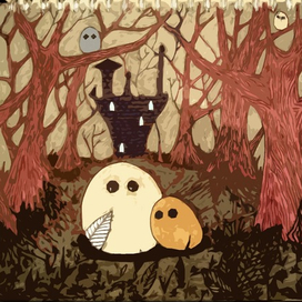 существа в лесу