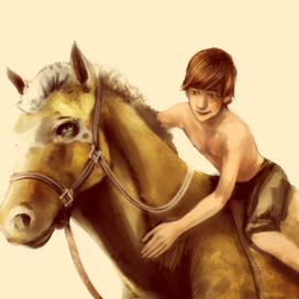 Парень на коне