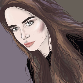 Девушка с серыми глазами