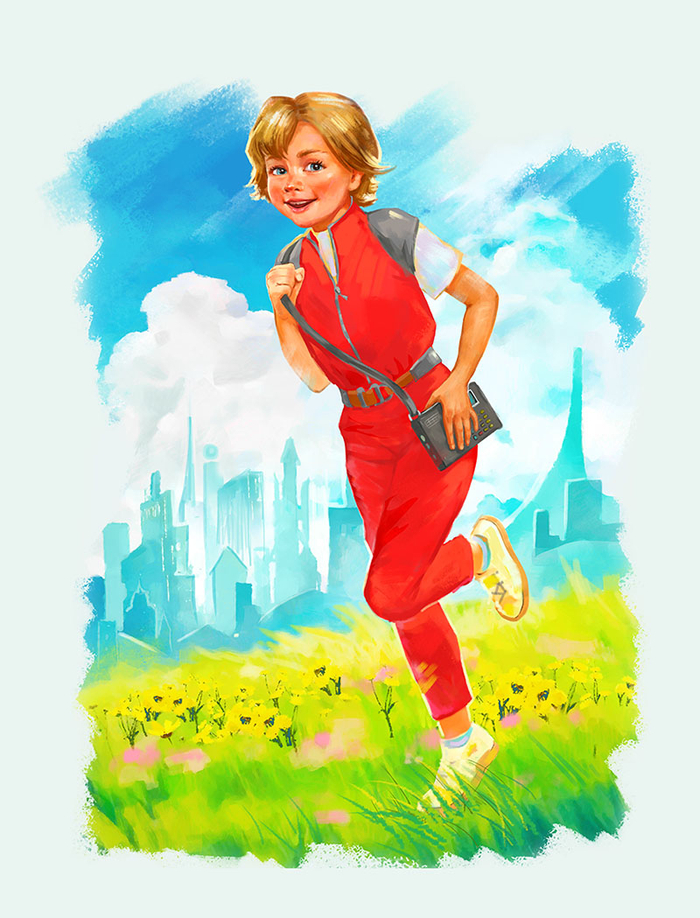 Алиса. Эскиз персонажа