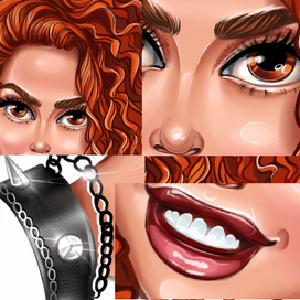 Детали портрета