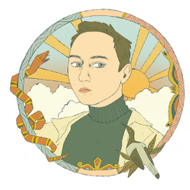 Портрет в рамочке