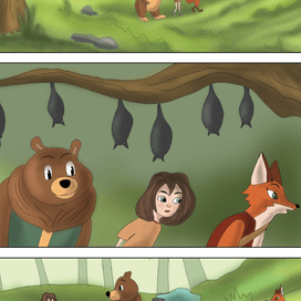 Комикс Путешествие Лизы в Анималию, стр. 13