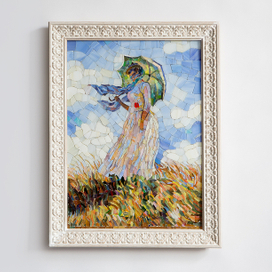 Дама с зонтиком