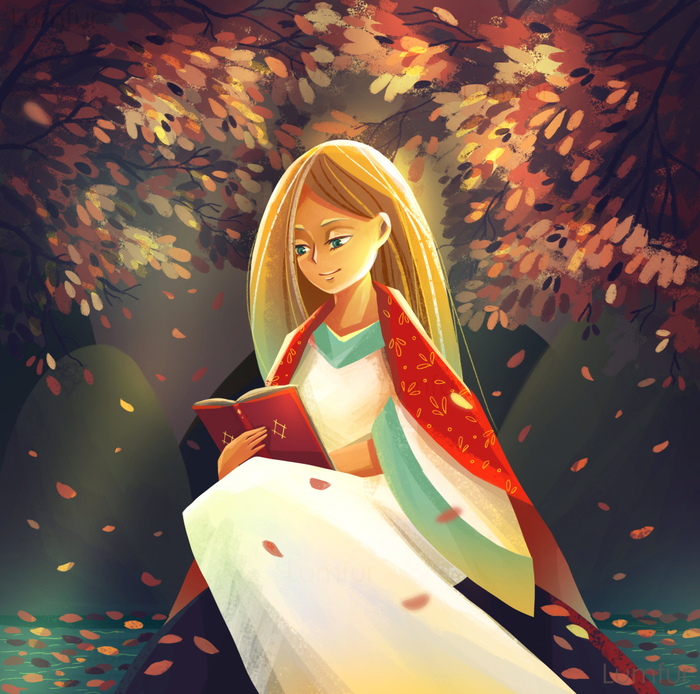 Девушка с книгой