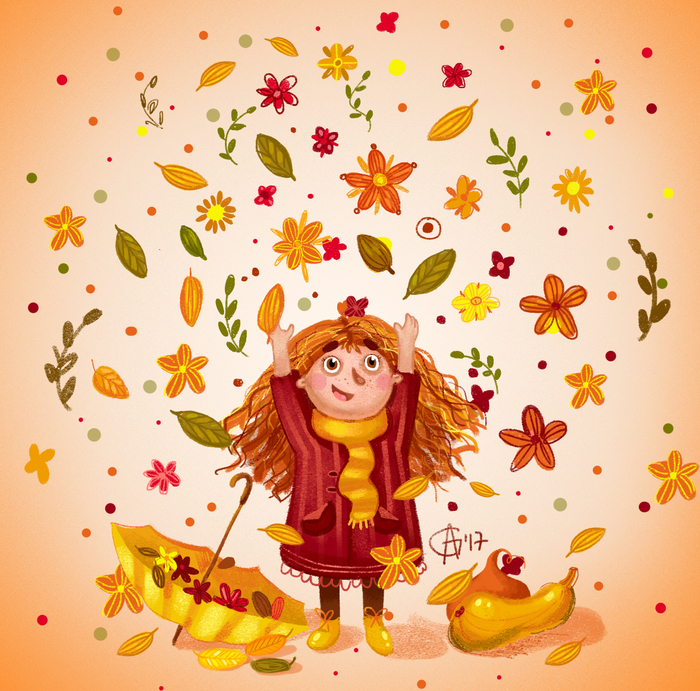 Цветочный дождь