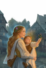 Иллюстрации к книге «Цветок Репейника» 