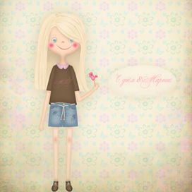 Девочка с петушком