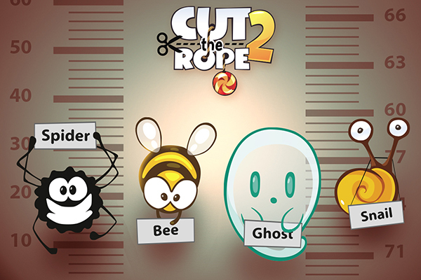 Cut the rope 2: charasters teaser.