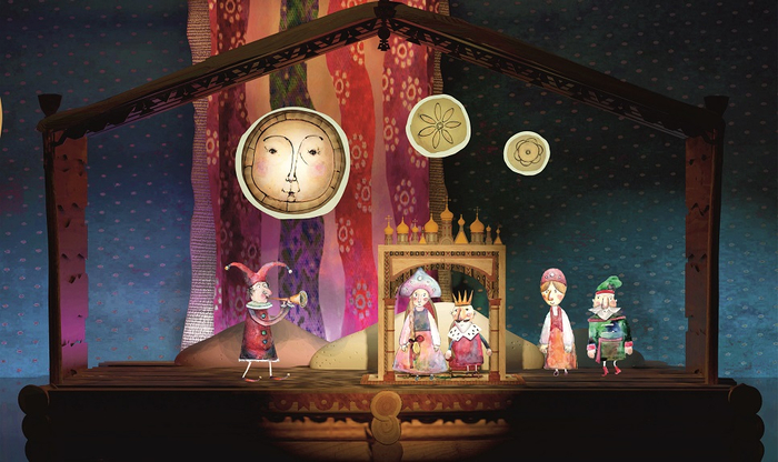 Сценография к спектаклю в театре кукол