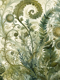 Паттерн с папоротником