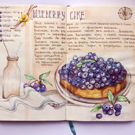 Blueberry cake