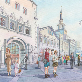 Москва. Казанский вокзал