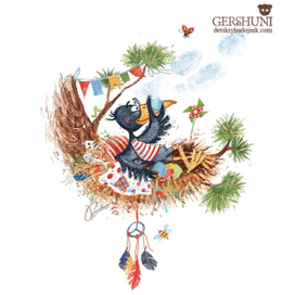 Хорошо быть вороной..)