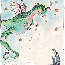 к детским мини-сказкам про дракончика Сеню