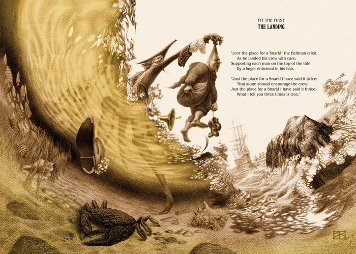 "Охота на Снарка".  Узел 1 - "Высадка". Bellman.