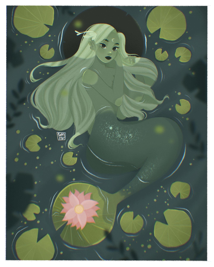 Lotus mermaid 🪷
