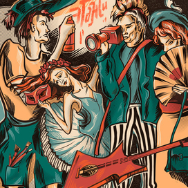 Работа для фестиваля молодежи "Этажи"