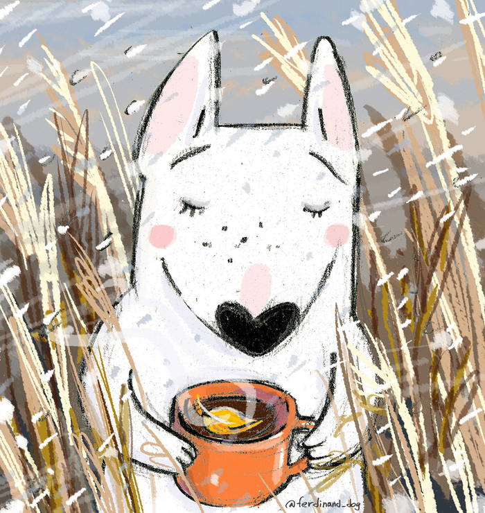 собака-блоггерша