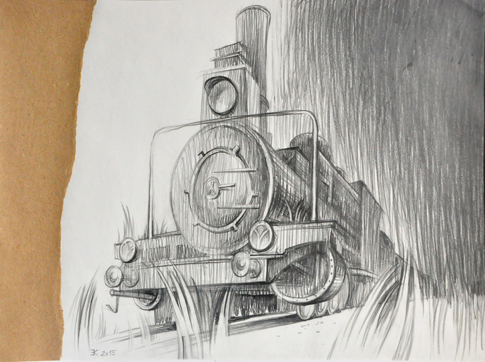 Иллюстрации к поэме А.Рудта "Плотина" 3