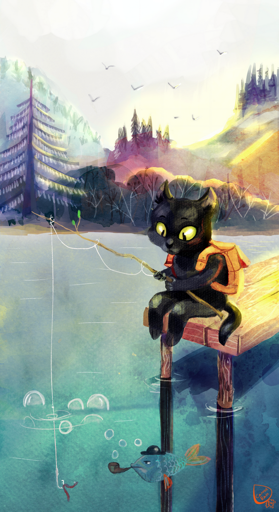 Утренняя рыбалка