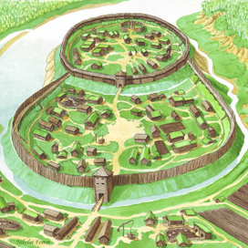 Городок наш - ничего. Населенье таково - некрещёные славяне составляют большинство.