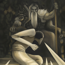 Иллюстрации к легенде «Волосы Сиф"