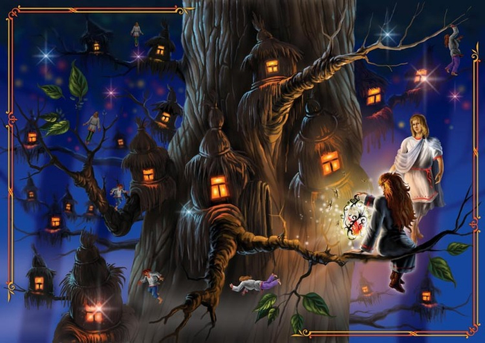 "ДАР РЕЧИ" Люди жили на деревьях.