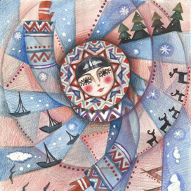 Саамская красавица