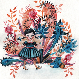 Фея и медвежонок