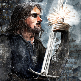 Арагорн - персонаж саги "Властелин Колец"