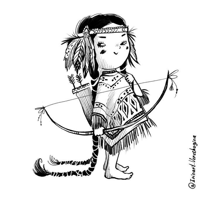 Девочка из племени