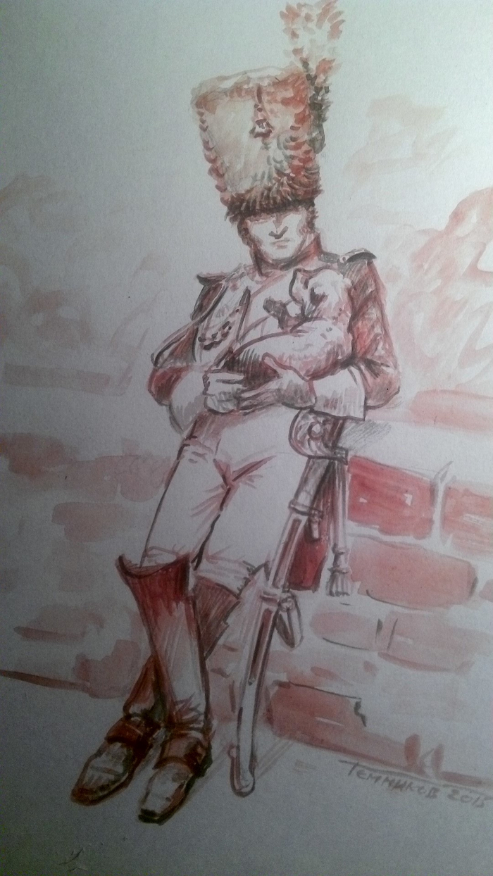 Конный гренадер Гвардии ВА. 1812