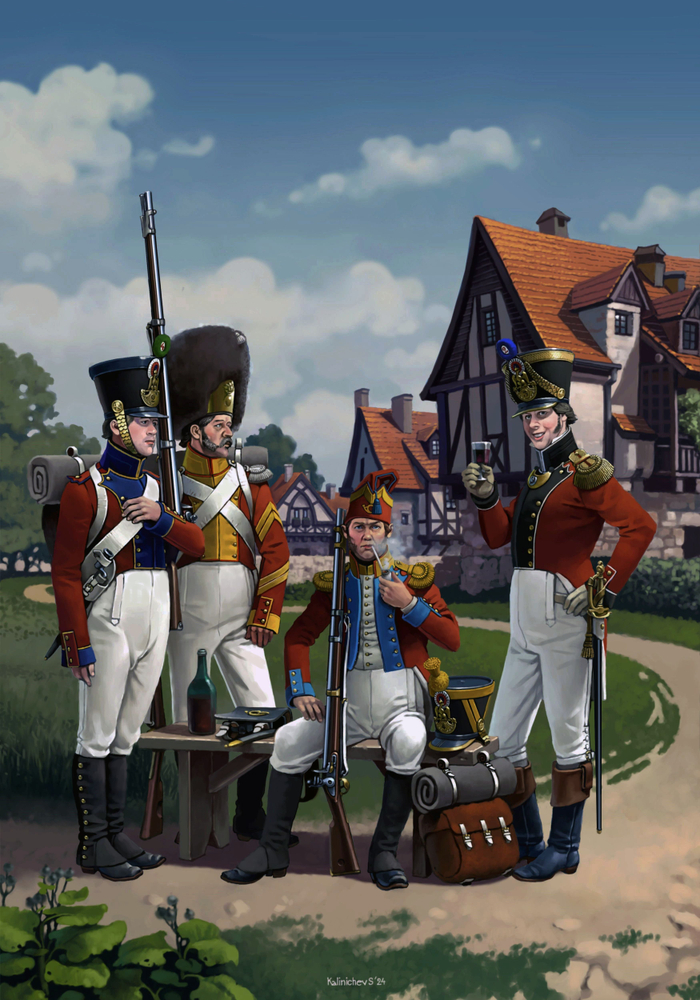 Швейцарцы Наполеона 1813-14 гг.