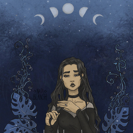 Фазы луны (полнолуние)