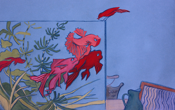 Иллюстрацию к произведению "Капитан клюквин" Ю.Коваль