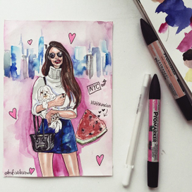 Портрет с увлечениями