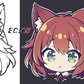 Чиби и стикеры