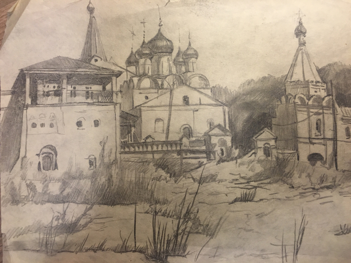 Зарисовка у храма (2)