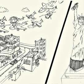 Город где свобода стоит в пробке