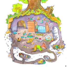 норка Лисенка