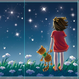 Девочка и звёзды