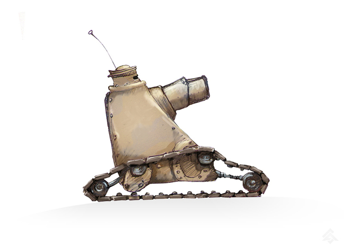 " Lucifer " heavy tank 