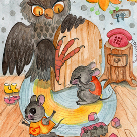 к сказке про мышонка Пиппи