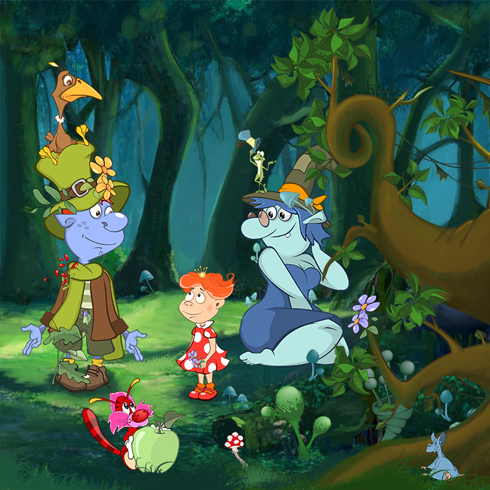 О гоблинах и принцессах ( сказки Christer Barregren)