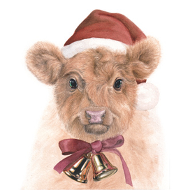 Новогодний бычок