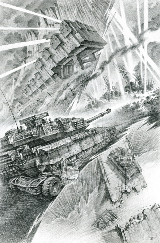Иллюстрация к произведению А. Зорич "Стальной лабиринт" Издательство "Тактикал Пресс"