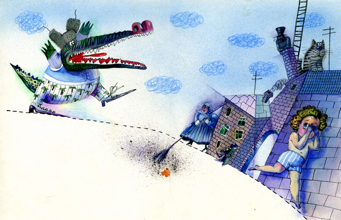 И тут вмешался крокодил...